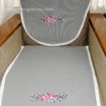 Cross Stitch Sofa Cover