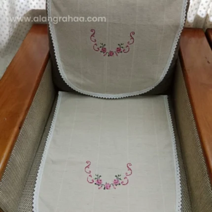 Cross Stitch Sofa Cover