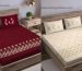 Luxurious King Size Machine Embroidery Bedsheet from Alangrahaa.